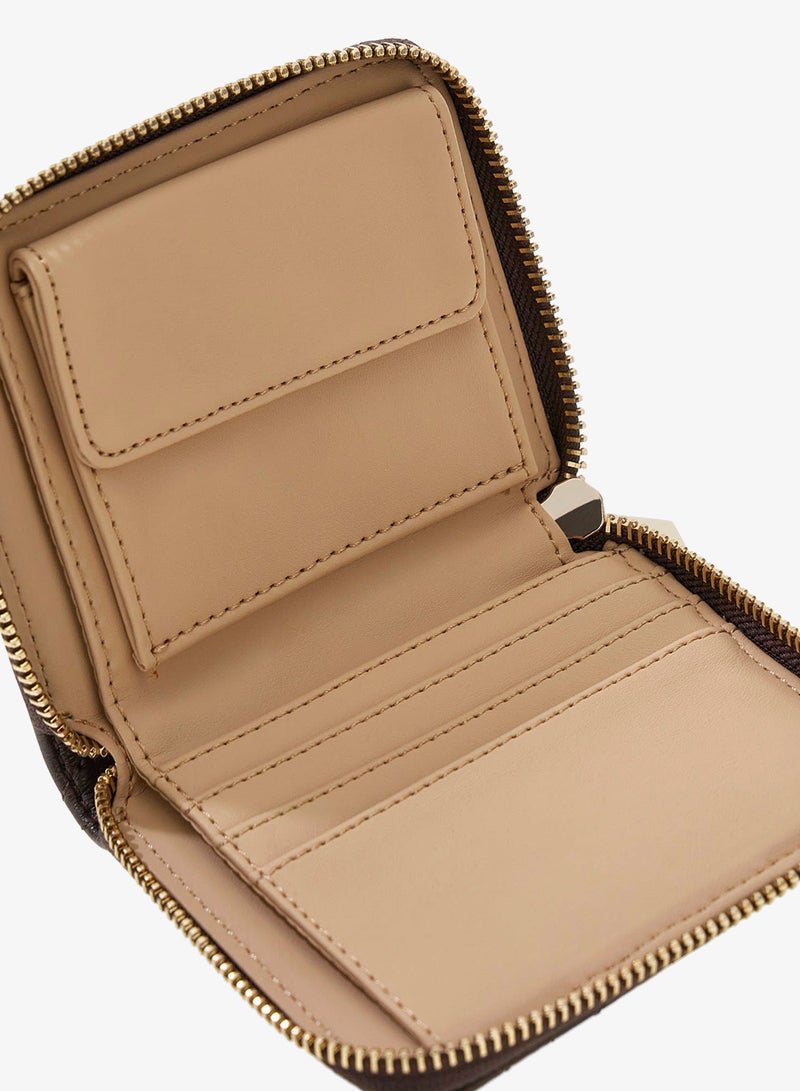 GUESS Paisleigh Quilted Zip Around Wallet - Image 4